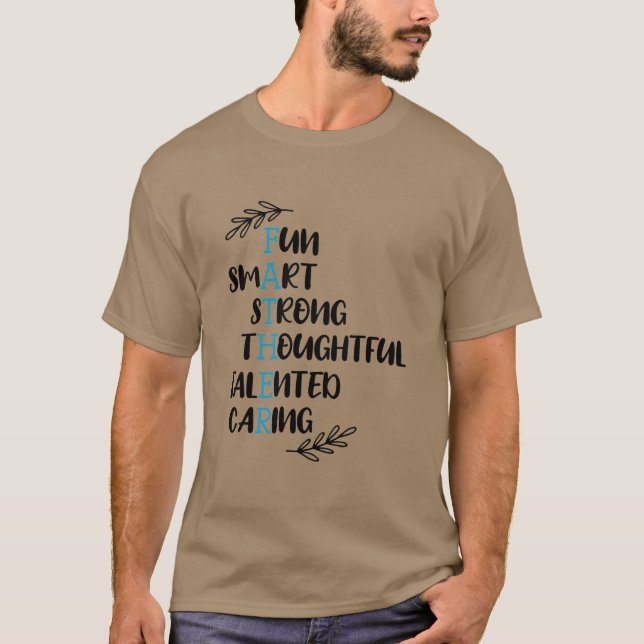 T-shirt Le Sens D'être Un Père (Devant)