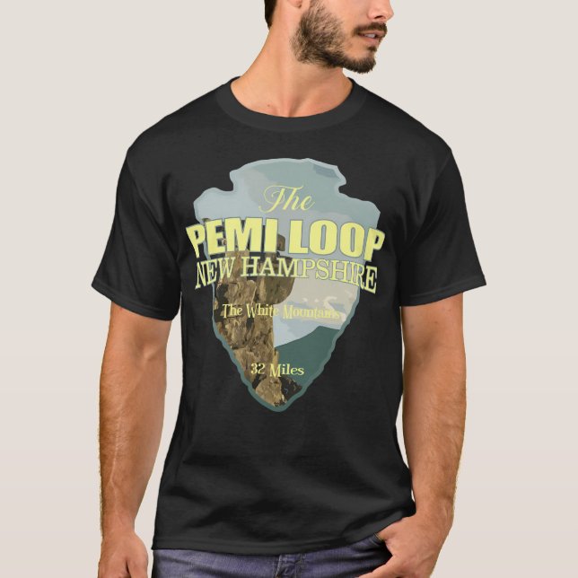 T-shirt Le sentier de boucle Pemi (Arrowhead) (Devant)