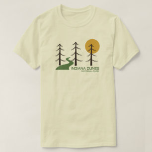 T-shirt Le sentier du parc national des dunes d'Indiana
