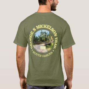 T-shirt Le sentier George S Mickelson, Dakota du Sud.