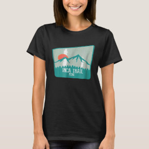T-shirt Le sentier inca Pérou Machu Picchu Randonnée Campi