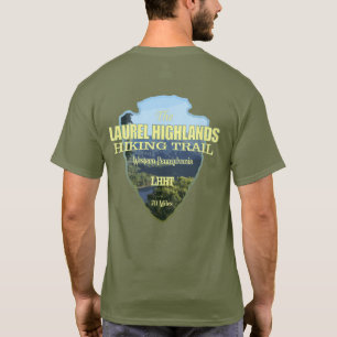 T-shirt Le sentier Randonnée Laurel Highlands (flèche)