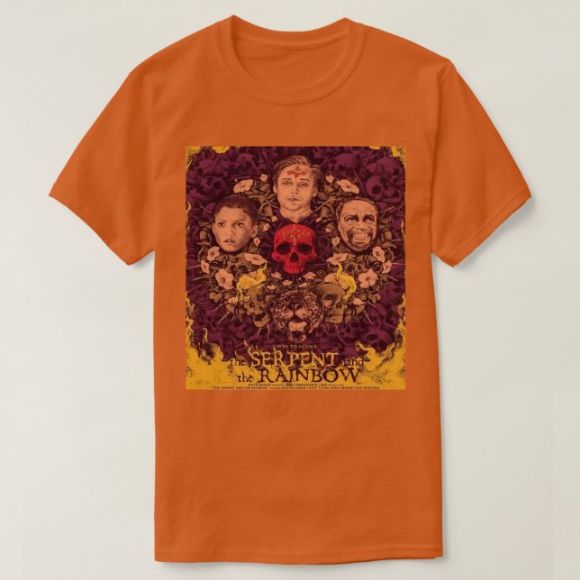 T-shirt Le serpent (Design devant)