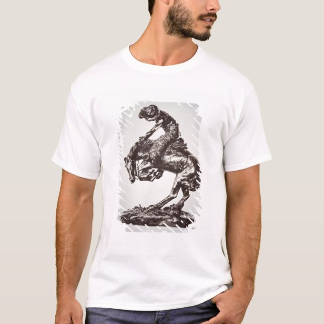 T-shirt Le serpent à sonnettes, 1905 (bronze) (photo de (Devant)