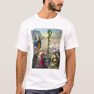 T-shirt Le serpent d'airain, d'une bible imprimée par