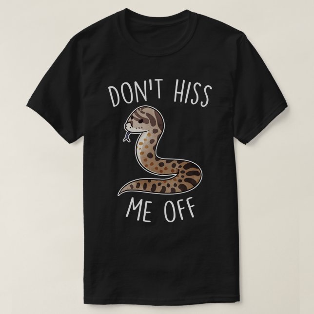 T-shirt Le Serpent De Hognose Ne M'Enlève Pas (Design devant)
