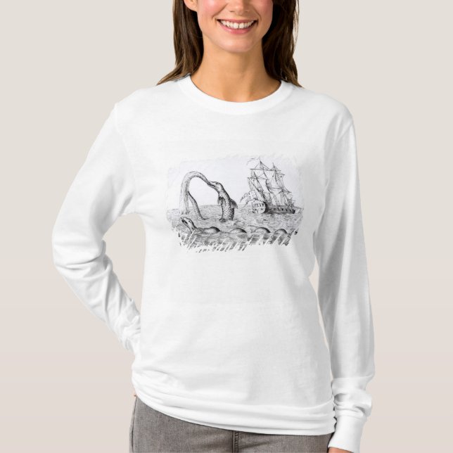 T-shirt Le serpent de mer (Devant)