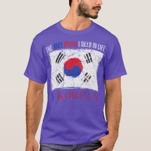 T-shirt Le Seul Drame Dont J'Ai Besoin Dans La Vie Est Cor