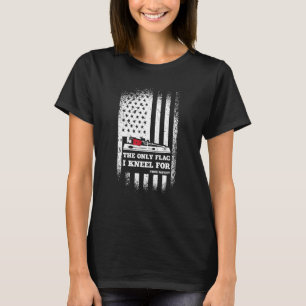 T-shirt Le Seul Drapeau Que J'Aiguille Pour La Pêche Sur G