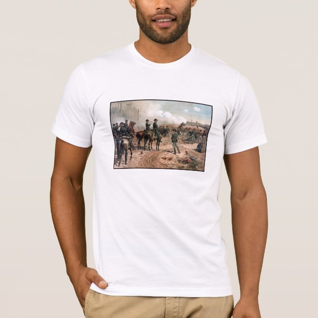 T-shirt Le siège d'Atlanta -- Guerre civile (Devant)
