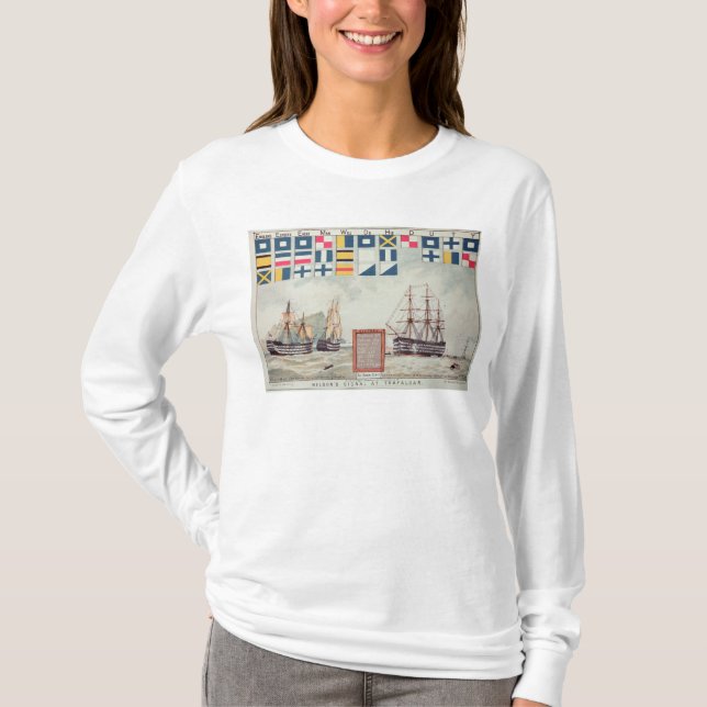 T-shirt Le signal du Nelson chez Trafalgar (Devant)