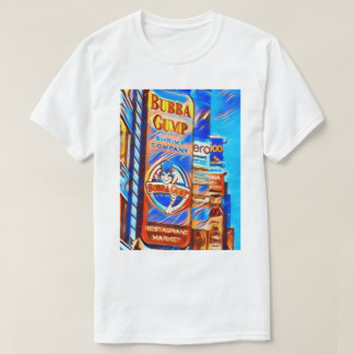 T-shirt Le signe de Bubba Gump Shrimp Company