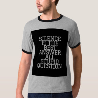 T-shirt Le silence est doré