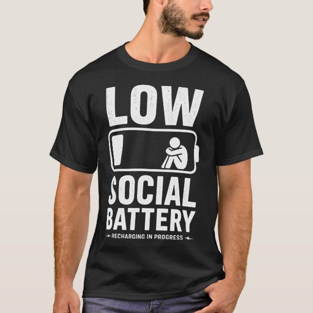 T-shirt Le silence est mon réconfort (Devant)