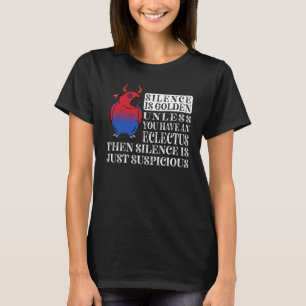 T-shirt Le Silence Est Parrot D'Or I Eclectus Féminin