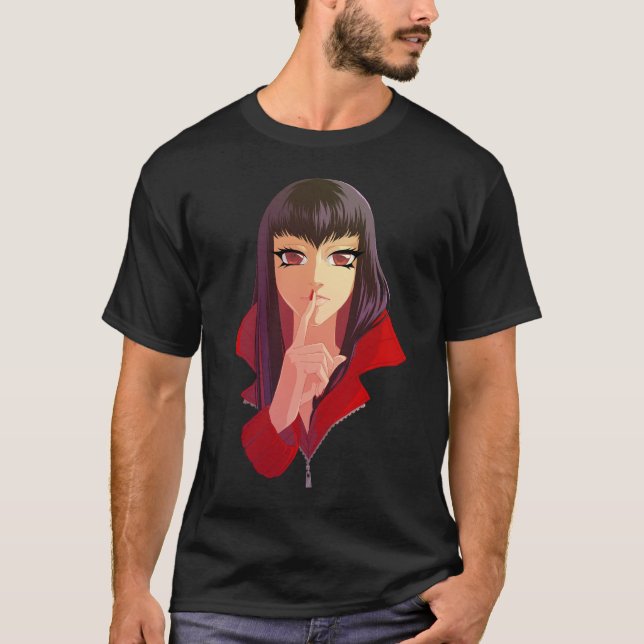 T-shirt Le silence signifie la sécurité (Devant)