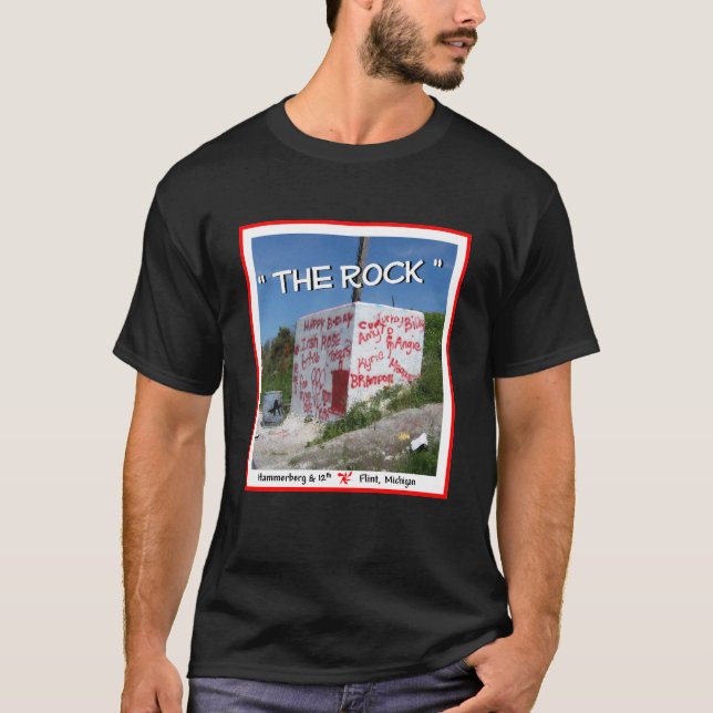 T-shirt "Le silex de roche" -, Michigan (Devant)