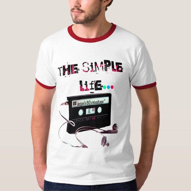 T-shirt Le Simpleness de la musique (Devant)
