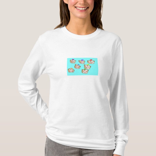 T-shirt Le singe fait face à la chemise (Devant)
