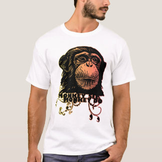 T-shirt le singe VOIENT le singe FAIRE