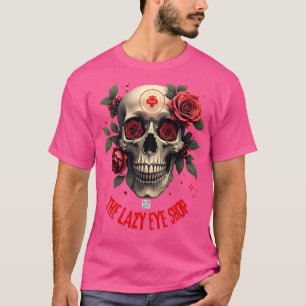T-shirt Le SKULL et le design Rose 3