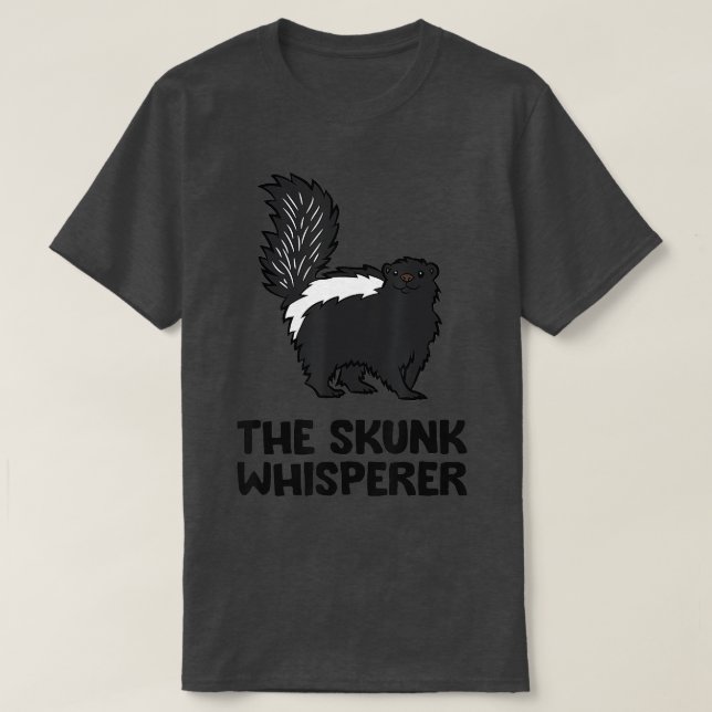 T-shirt Le Skunk Whisperer (Design devant)