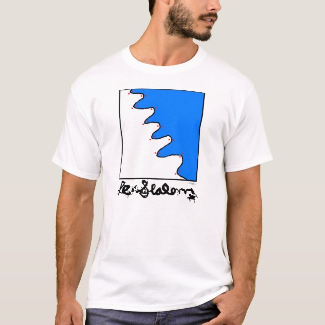T-shirt Le Slalom (Devant)
