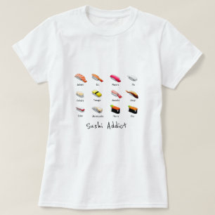T-shirt Le slogan de la gourmandise japonaise