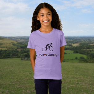 T-Shirt Le slogan de Love Cyclist