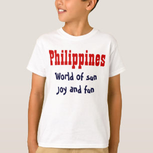 T-shirt Le slogan philippin