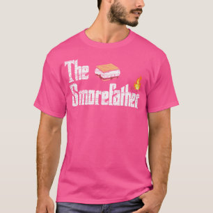 T-shirt Le Smorefather - Feu de Campagne Drôle