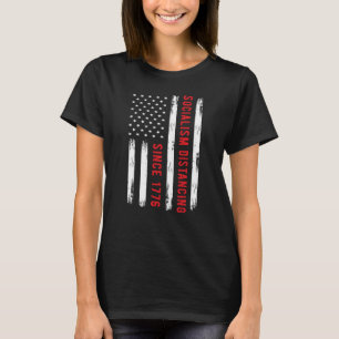 T-shirt Le socialisme disparu depuis 1776