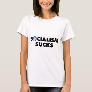 T-shirt Le socialisme suce