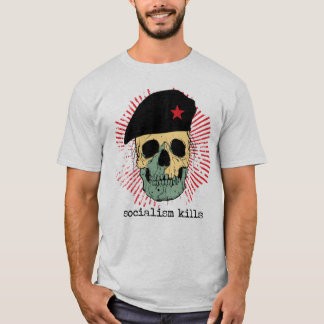 T-shirt Le socialisme tue la chemise - customisée