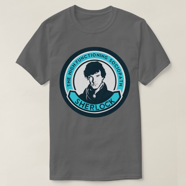 T-shirt Le sociopathe fonctionnel (Design devant)