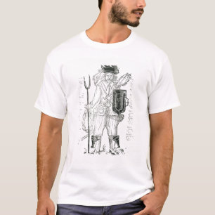 T-shirt Le soldat irlandais anglais, avec la nouvelle