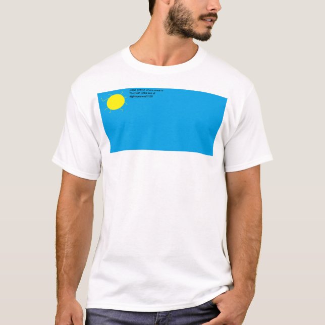 T-shirt Le Soleil de justice (Devant)