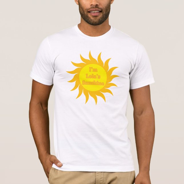 T-shirt Le soleil de Lola (Devant)