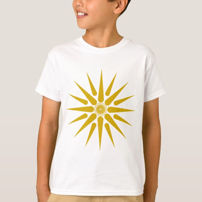 T-SHIRT LE SOLEIL DE VERGINA (Devant)