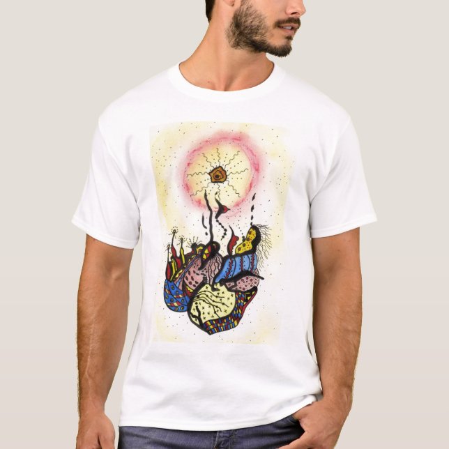 T-shirt Le soleil étrange (Devant)