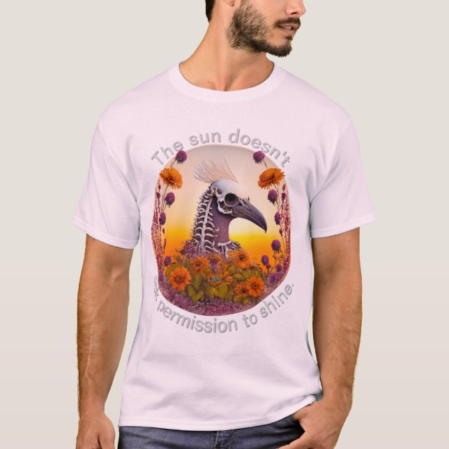 T-shirt Le Soleil ne demande pas la permission de briller  (Devant)