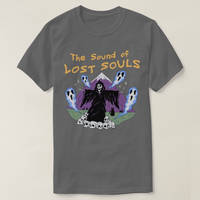 T-shirt Le son des âmes perdues (Design devant)