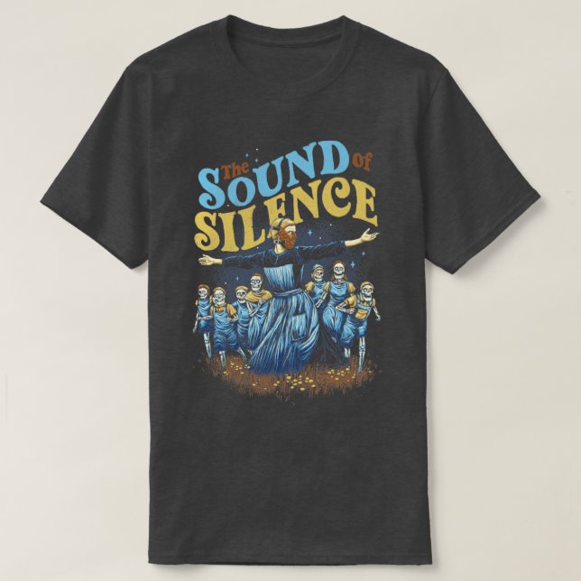 T-shirt Le son du silence (Design devant)