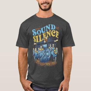 T-shirt Le son du silence