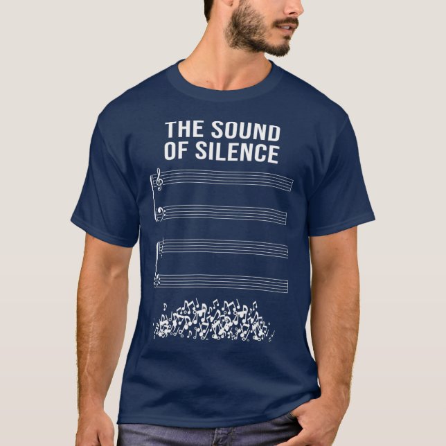 T-shirt Le Son Du Silence I Pour Marching Band Ou (Devant)
