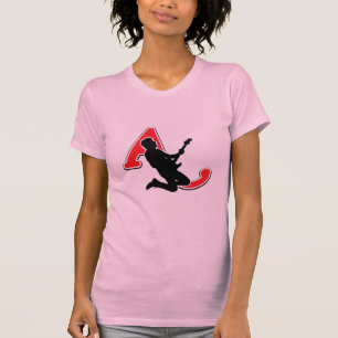 T-shirt Le Son du Silence : Silhouette Rock Minimaliste