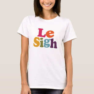 T-shirt Le soupir.