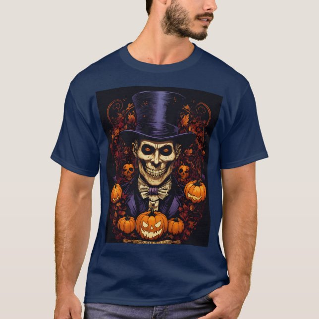 T-shirt Le sourire Éffrayant du docteur Facilier | Hallowe (Devant)