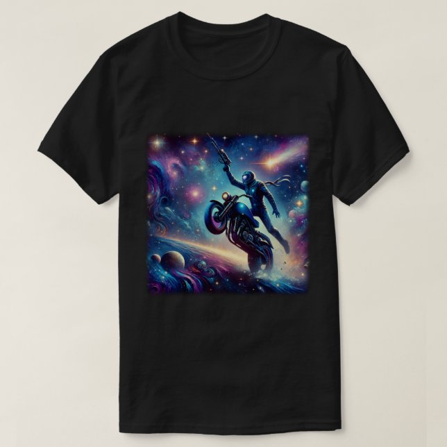 T-shirt Le Space Rider 001 (Design devant)