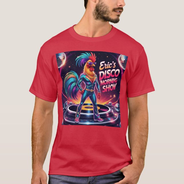 T-shirt Le spectacle disco du matin d'Eric drôle (Devant)